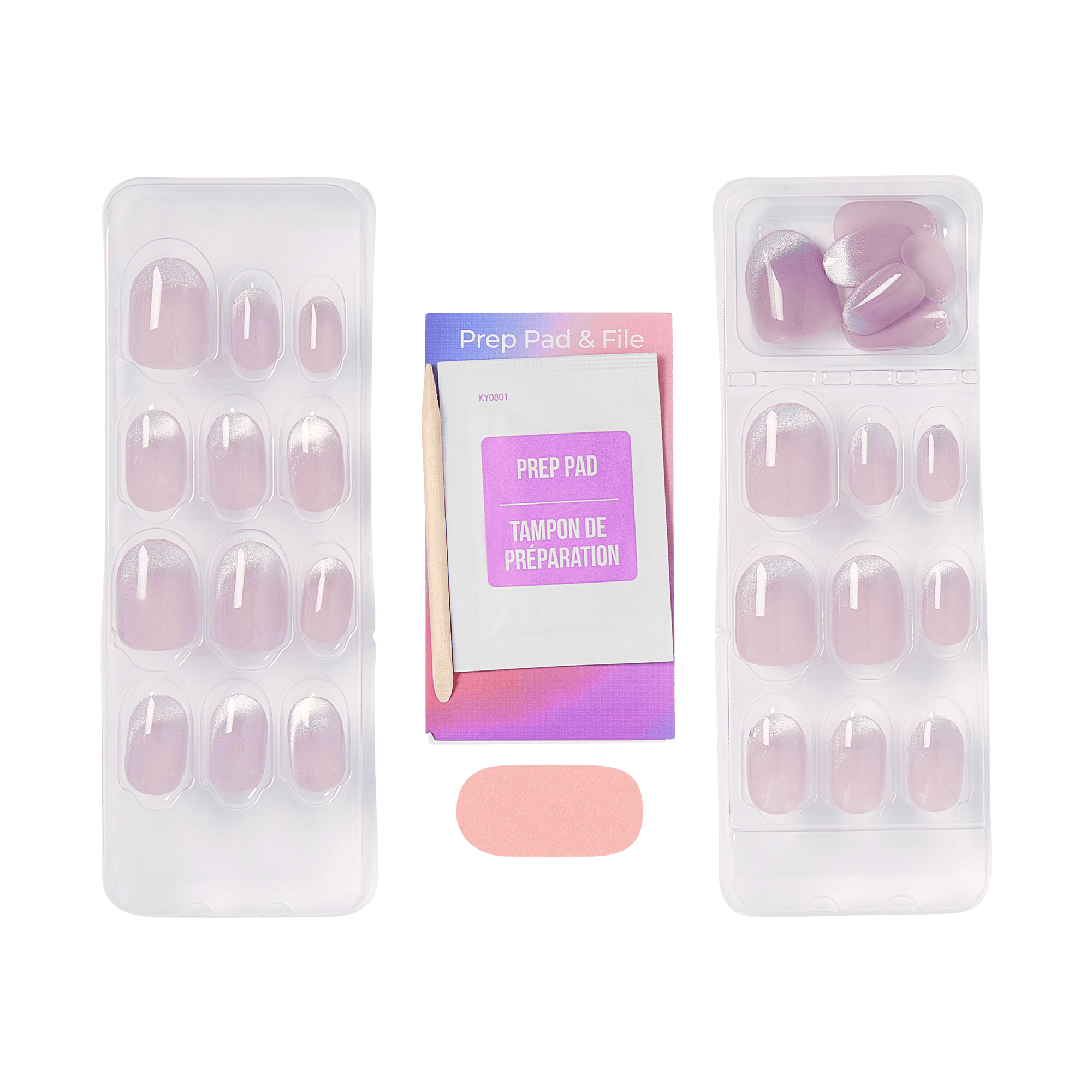 Simple style Press On Nails - Diamond Drip