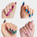 Simple style Press On Nails Bundle - Gemstone Glow