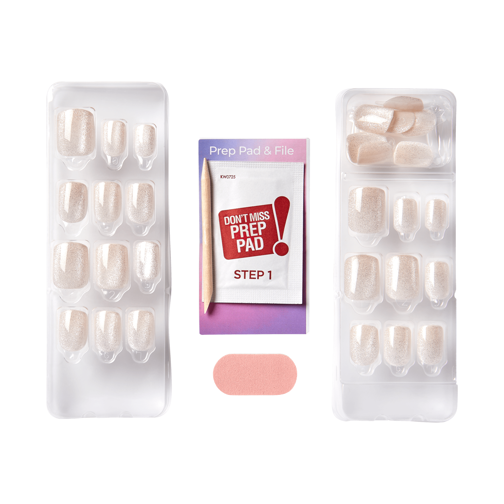 Simple style Press On Nails - Rebel