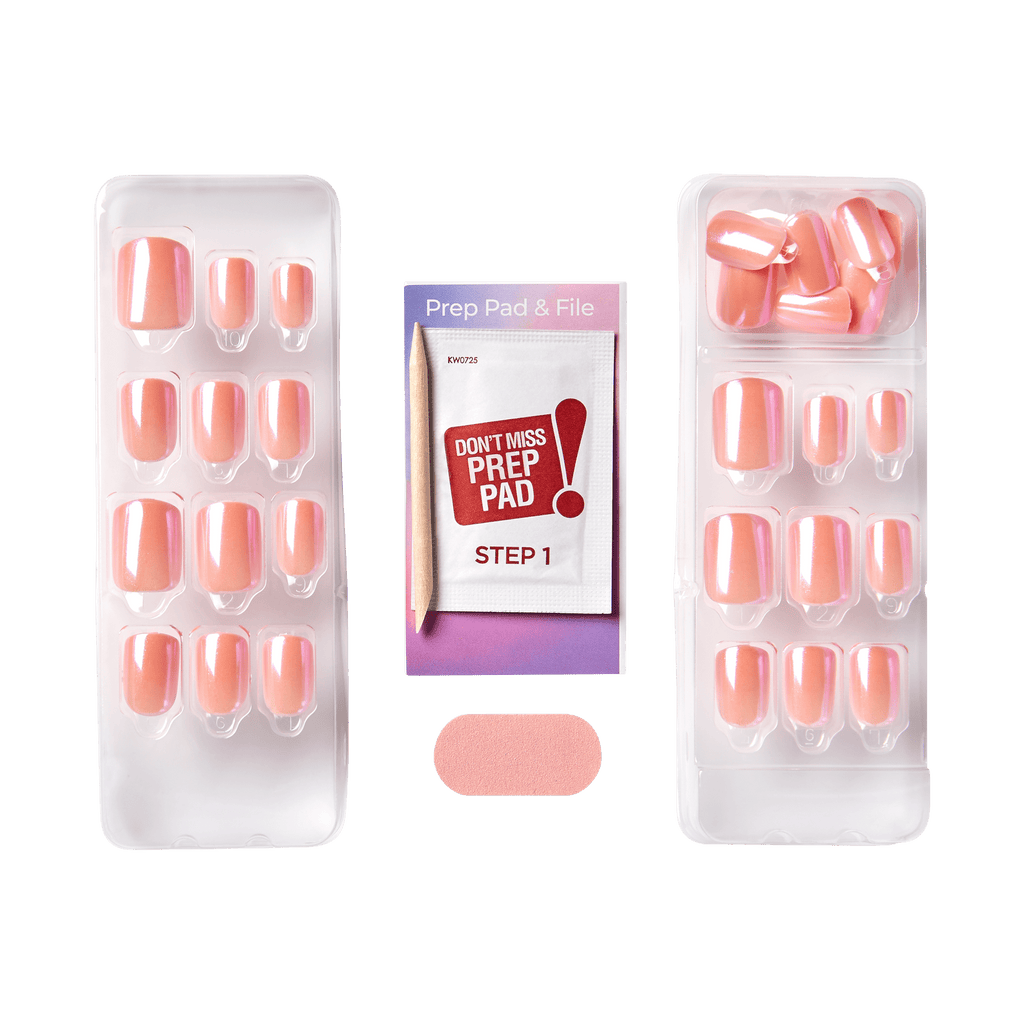 Simple style Press On Nails - Satellite