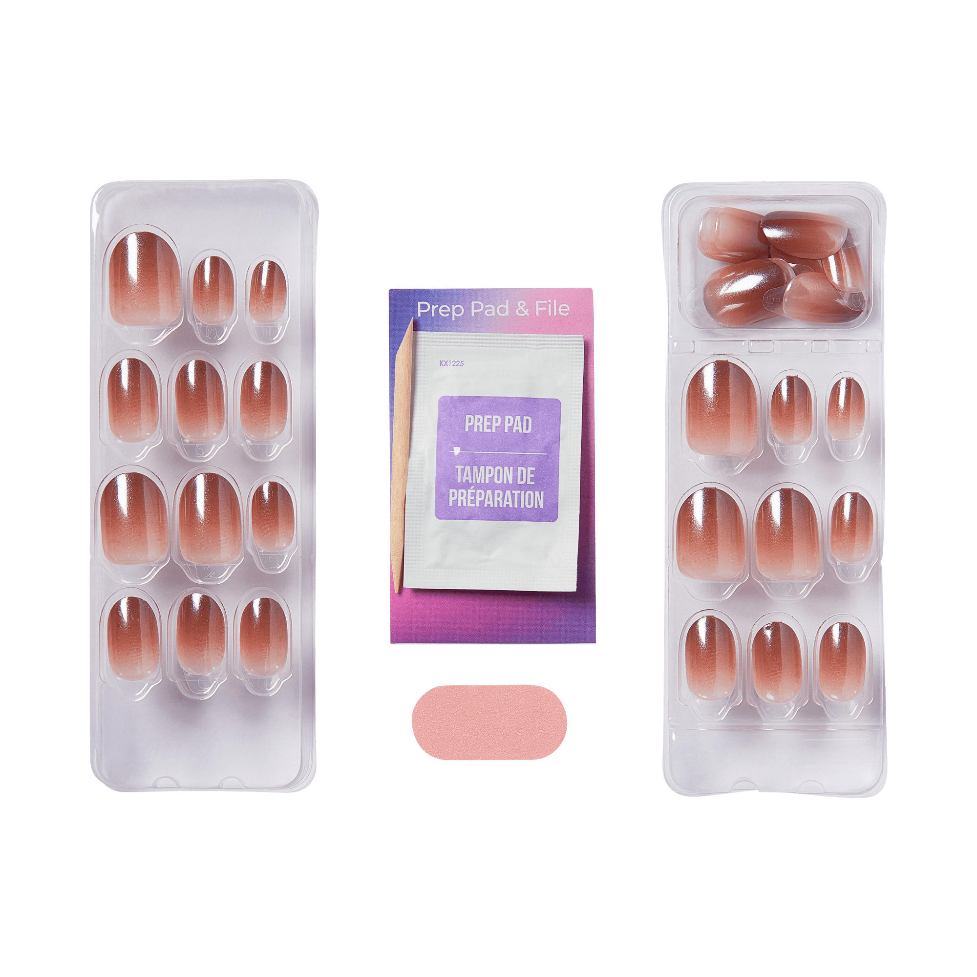 Simple style Press On Nails - Blissful Radiance