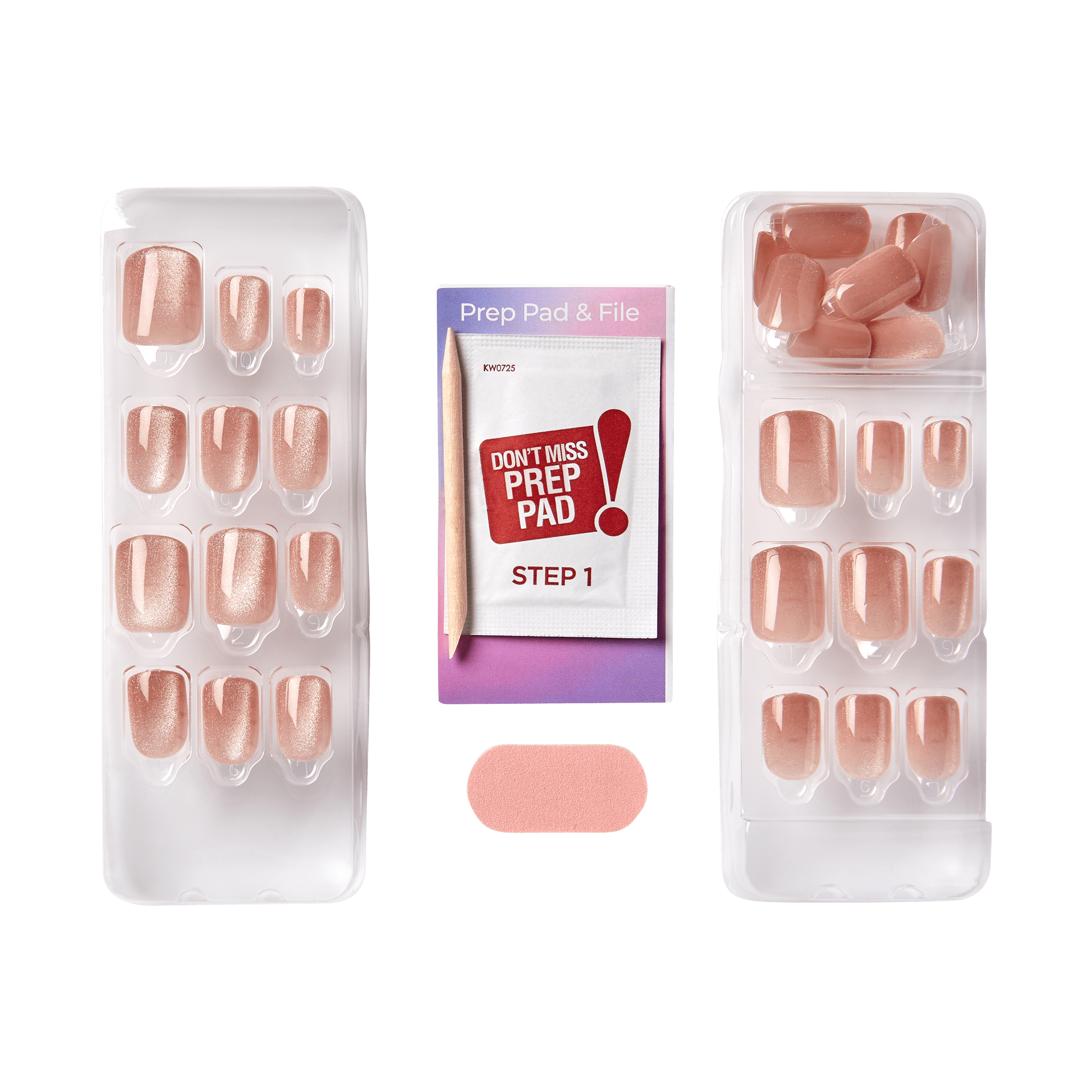 Simple style Press On Nails - Starstruck