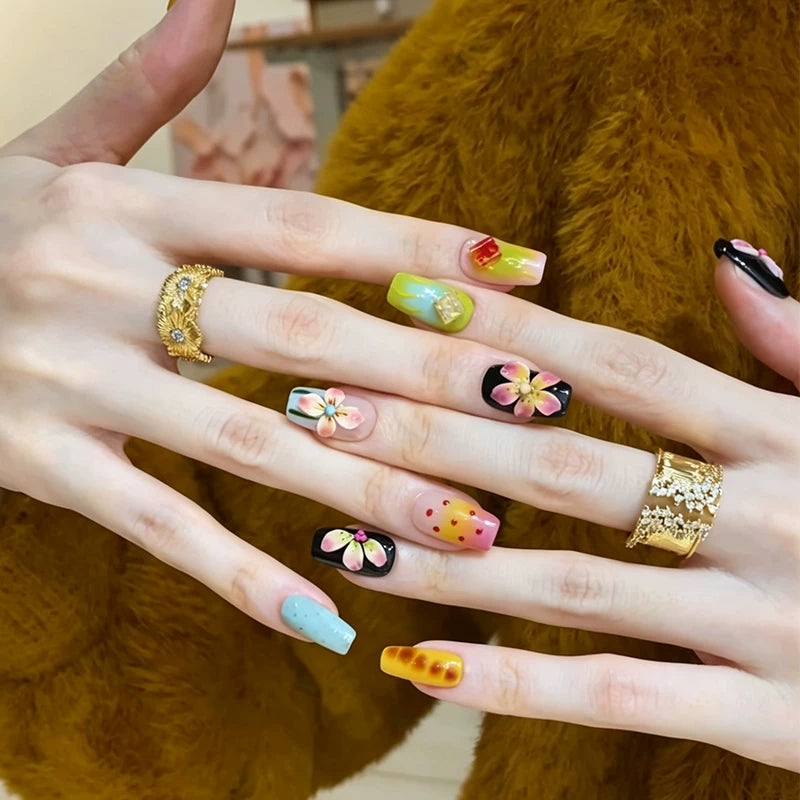 Summer Hot Girl Hand Nail Art
