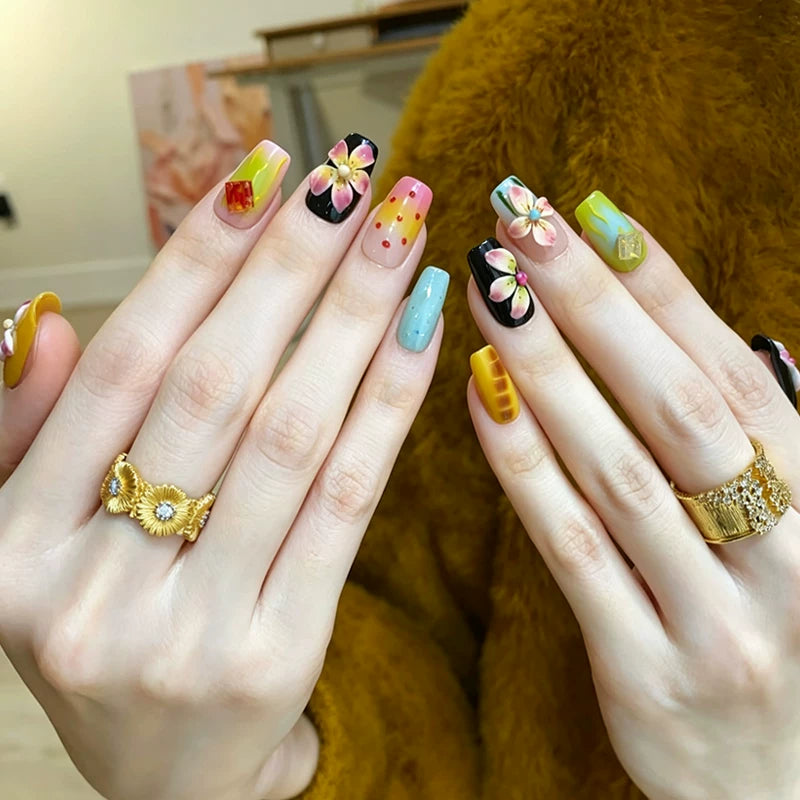 Summer Hot Girl Hand Nail Art