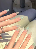 Sheer and brightening nail polish, detachable