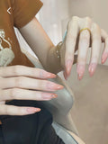 Sunset Magic Mirror Powder Nail Art Removable Nail Art Tips