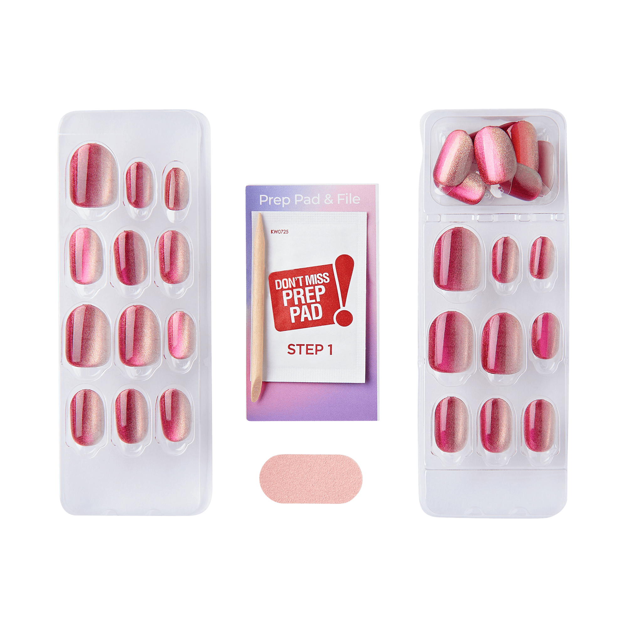 Simple style Press On Nails - Walk Out