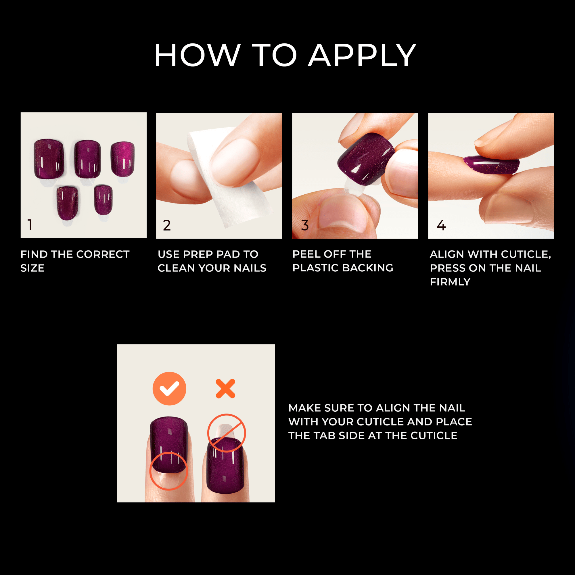 Simple style Press On Nails - Last Call