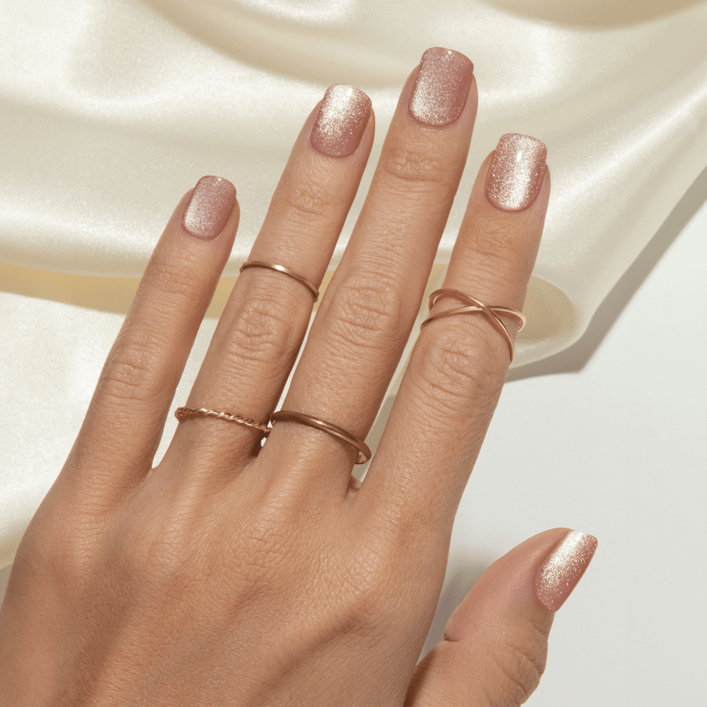 Simple style Press On Nails - Starstruck