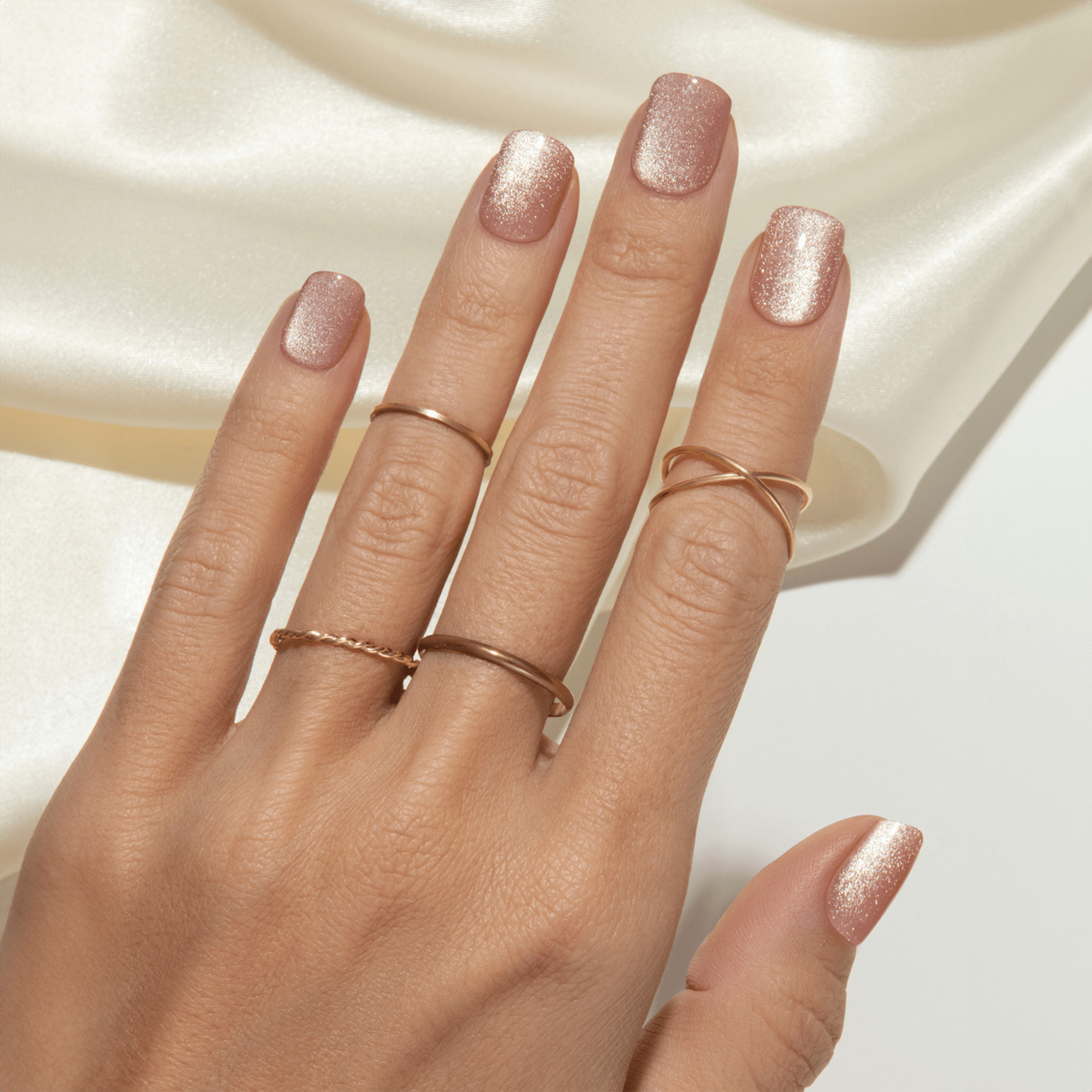 Simple style Press On Nails - Starstruck