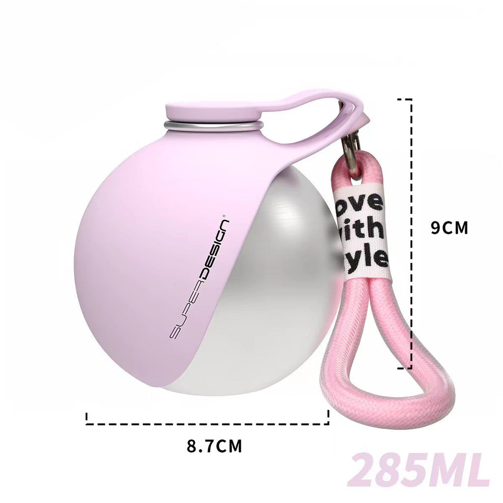 Spherical pet water bottle